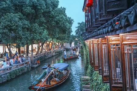 Delizioso Viaggio a Shanghai dei Paesaggi Cinesi