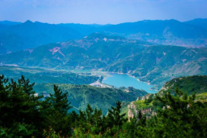 Monte Hengshan in verde