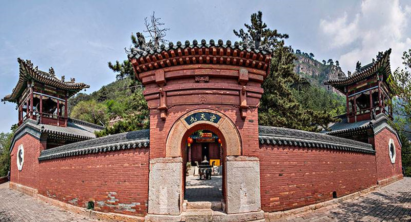 Tempio taoista nel Monte Hengshan