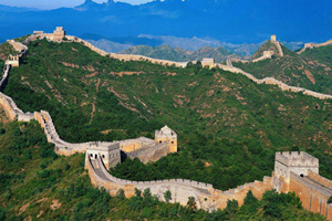 Panorama della Grande Muraglia