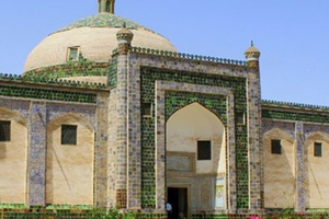 Mattoni smaltati della Tomba di Abakh Khoja
