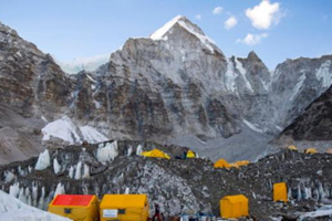 Campo base dell'Everest in Nepal