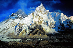 Versante sud del monte Everest