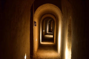Tunnel sotterranei del Castello Antico di Zhangbi