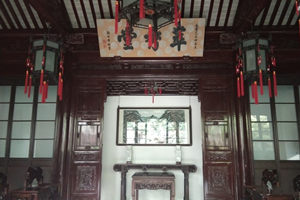 Sala Cuixiu nel Giardino di Yuyuan Shanghai