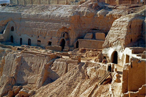 Le grotte delle Grotte dei Mille Buddha di Bezeklik