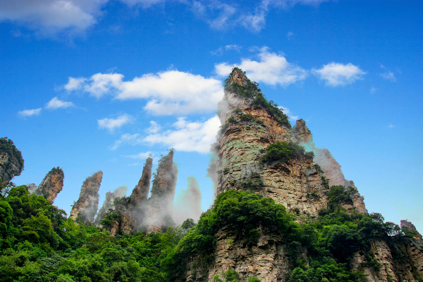 Miglior Tour Cina del Triangolo d'Oro e Visita alle Montagne di Avatar
