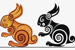 Coniglio nello Zodiaco Cinese